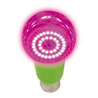 Лампа светодиодная для растений Uniel LED/SPSB/CL PLP30GR, E27, A60, 15Вт