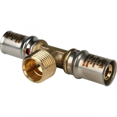 Тройник с НР Stout 16х1/2 пресс SFP-0008-161216
