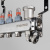 Коллектор из нержавеющей стали Valtec 1"x3/4"с регулирующими клапанами и расходомерами 9 выходов Коллектор из нержавеющей стали Valtec 1"x3/4"с регулирующими клапанами и расходомерами 9 выходов