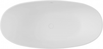 Ванна из искусственного камня Allen Brau Solid Stone Krion Oval 170x80 2.35003.21