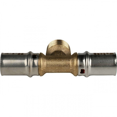 Тройник с НР Stout 16х1/2 пресс SFP-0008-161216