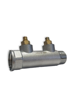 Коллектор регулирующий FAR В-Н 3/4" два отвода НР 1/2", Eurokonus FK 3821 3412UN