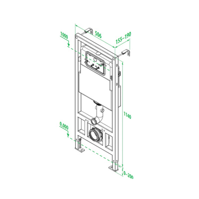 Инсталляция для унитаза Iddis Neofix NEO0000I32