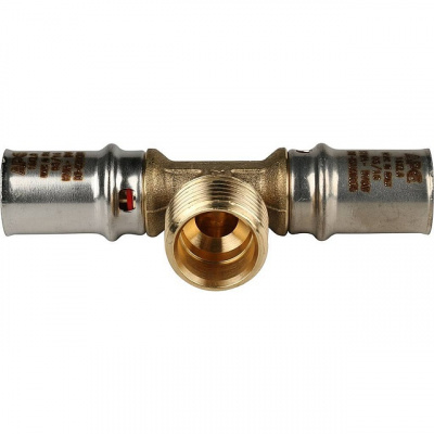 Тройник с НР Stout 16х1/2 пресс SFP-0008-161216
