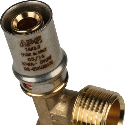 Тройник с НР Stout 16х1/2 пресс SFP-0008-161216