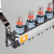 Коллектор из нержавеющей стали Valtec 1"x3/4"с регулирующими клапанами и расходомерами 9 выходов Коллектор из нержавеющей стали Valtec 1"x3/4"с регулирующими клапанами и расходомерами 9 выходов