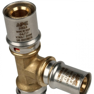 Тройник переходной Stout 20х16х20 пресс SFP-0005-201620