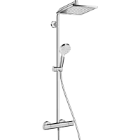 Душевая система с термостатом Hansgrohe Crometta E 240 Showerpipe , 27271000