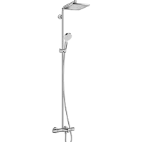 Душевая система с термостатом Hansgrohe Crometta E 240 Showerpipe , 27298000